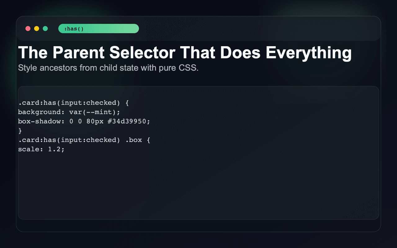 The Parent Selector That Does Everything preview