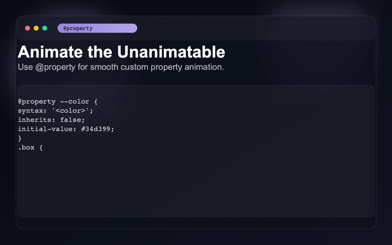 Animate the Unanimatable preview